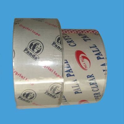 China BOPP-filmgoederen die hoge kleefstof gemerkt vastbinden verpakkende band van Acryllijm leverancier
