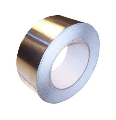 China De glanzende Zilveren Acrylband van de Pers Gevoelige Zelfklevende Aluminiumfolie voor Binnen/Openlucht leverancier