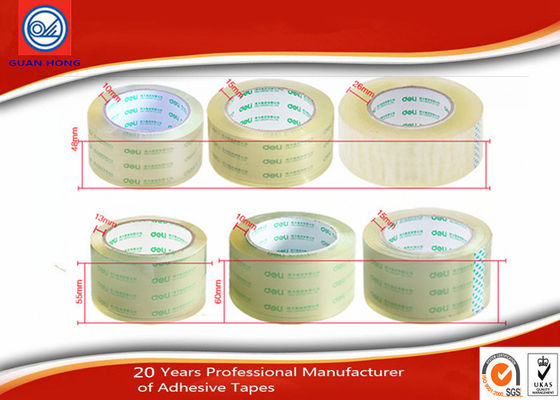 China Transparante Zelfklevende Verpakkende Band 48mm 55mm 60mm van BOPP leverancier