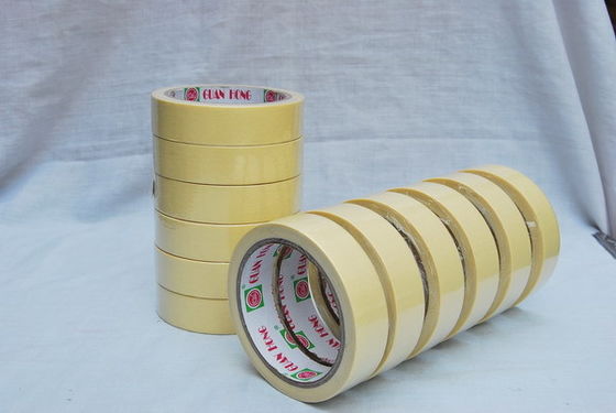 China het gele Oplosbare Rubber Gebaseerde Gekleurde Broodje van Afplakbandjumboo, 80mic 140mic leverancier