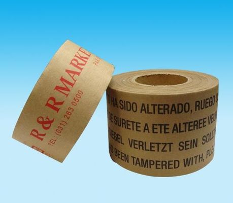 China de douane gedrukte ponsband van kraftpapier leverancier