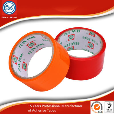 China 48mm Gekleurde Verpakkende Band hoge zelfklevende BOPP film die senditive druk vastbinden leverancier