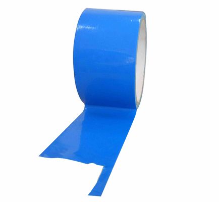 De Band Goede Kleefstof van de natuurrubber Zelfklevende Blauwe Waterdichte Doek voor Zware Verpakking leverancier