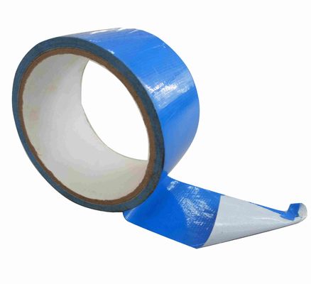 De Band Goede Kleefstof van de natuurrubber Zelfklevende Blauwe Waterdichte Doek voor Zware Verpakking leverancier