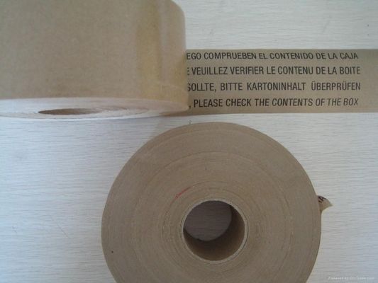 de douane gedrukte ponsband van kraftpapier leverancier